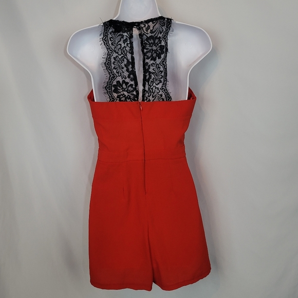 ❤Atmosphere Red Romper - Picture 4 of 8